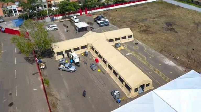 Americanos doam hospital de campanha pro Maranhão e dino avança com medidas contra a covid 19.